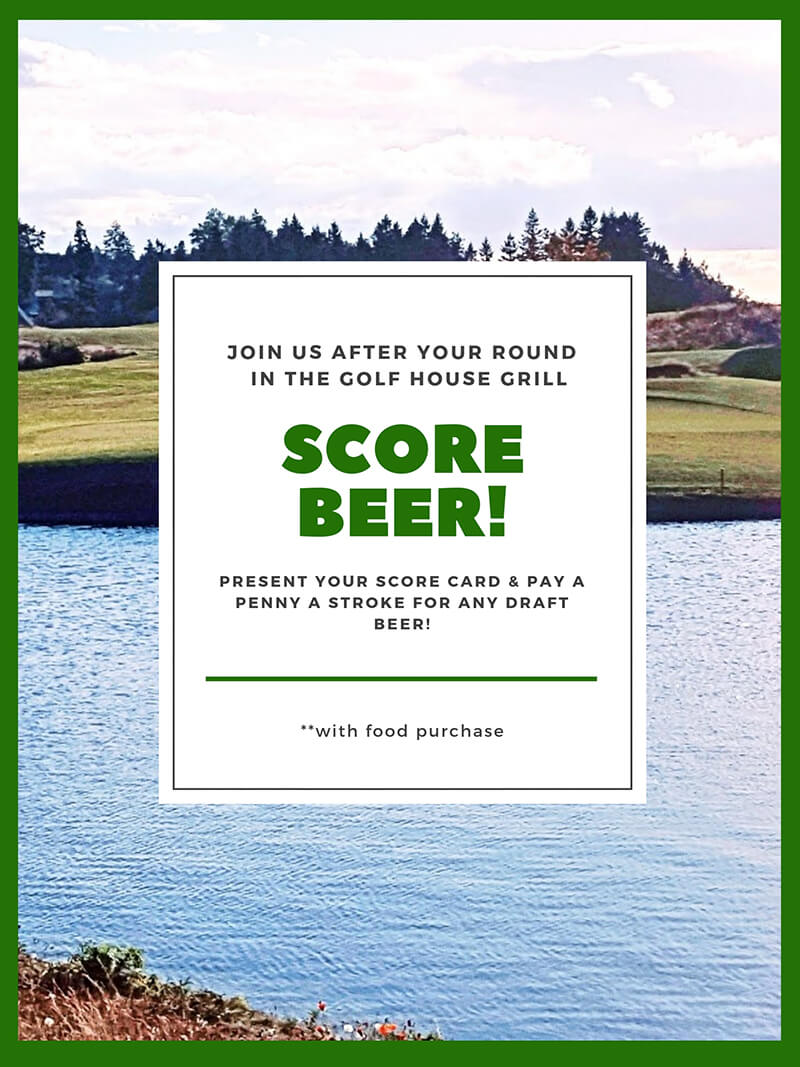 Score Beer Flyer